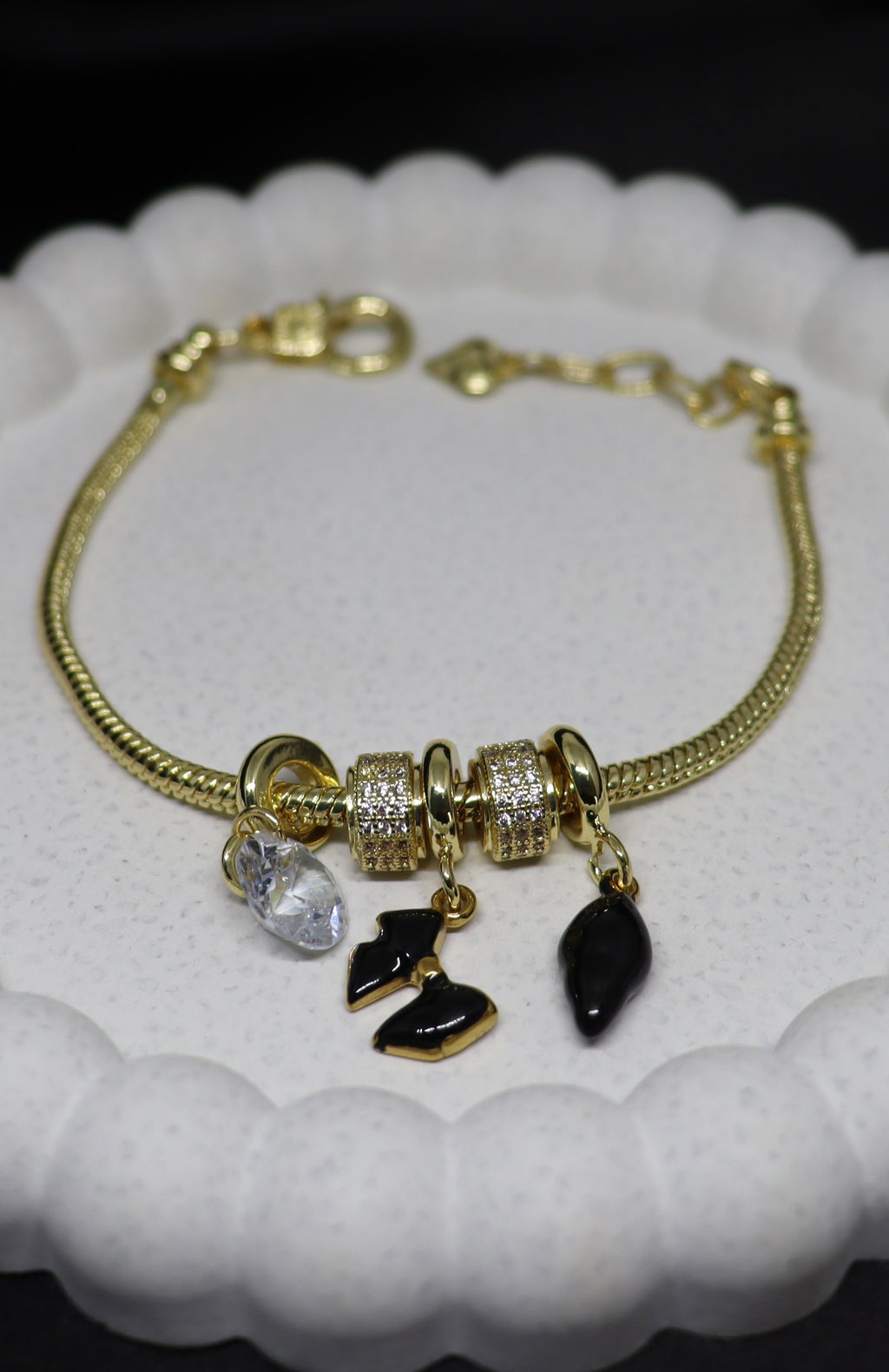 Charms Gold Bracelet