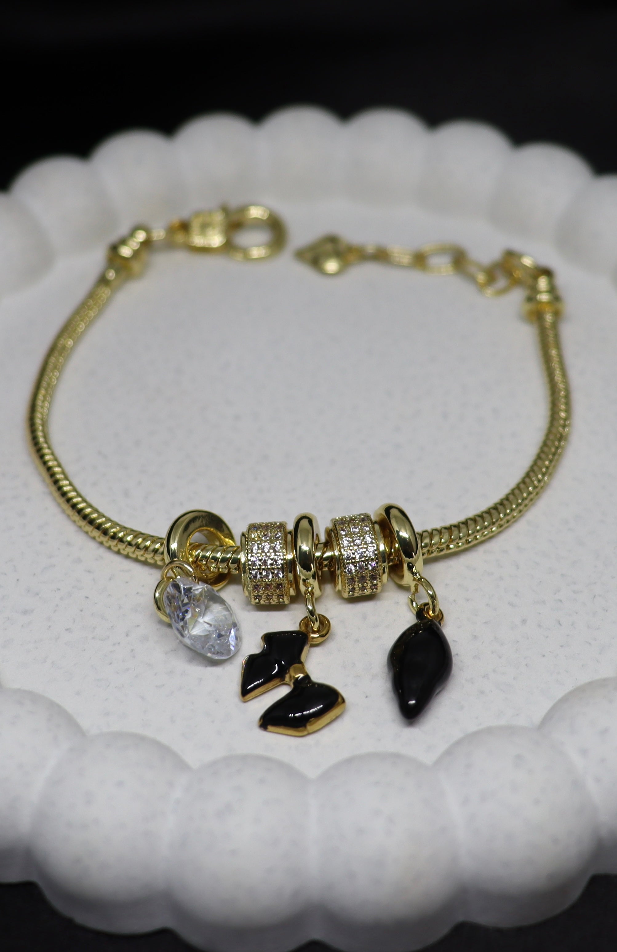 Charms Gold Bracelet