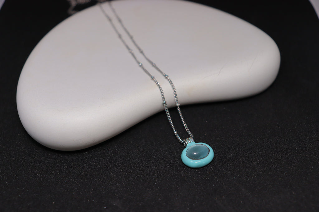 Bluestar Silver Necklace